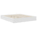 Pat cu storage cu headboard Alb 180 x 200 cm Lemn compozit - WALTI WALTI