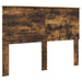 Cadru de pat Stejar fumuriu 140 x 190 cm Lemn compozit - WALTI WALTI