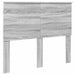 Cadru de pat cu headboard Gri Sonoma 120 x 190 cm Lemn compozit - WALTI WALTI