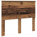 Cadru de pat cu headboard Lemn vechi 120 x 190 cm Lemn compozit - WALTI WALTI