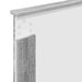 Cadru de pat cu headboard Gri Sonoma 90 x 190 cm Lemn compozit - WALTI WALTI