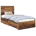 Cadru de pat cu headboard Lemn vechi 90 x 190 cm Lemn compozit - WALTI WALTI