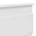 Cadru de pat cu headboard Alb 200 x 200 cm Lemn de pin masiv - WALTI WALTI