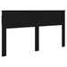Cadru de pat cu saltea Negru 200 x 200 cm Lemn de pin masiv - WALTI WALTI