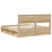 Cadru de pat cu headboard Sonoma 180 x 200 cm Lemn de pin masiv - WALTI WALTI
