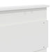 Cadru de pat cu headboard Alb 120 x 200 cm Lemn de pin masiv - WALTI WALTI