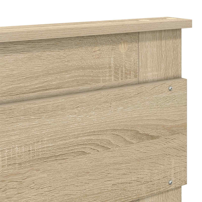 Cadru de pat cu headboard Sonoma 120 x 200 cm Lemn de pin masiv - WALTI WALTI