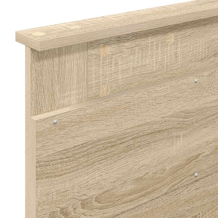 Cadru de pat cu headboard Sonoma 100 x 200 cm Lemn de pin masiv - WALTI WALTI