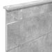 Cadru de pat cu headboard Beton 90 x 200 cm Lemn de pin masiv - WALTI WALTI