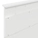 Cadru de pat cu saltea Alb 75 x 190 cm Lemn de pin masiv - WALTI WALTI