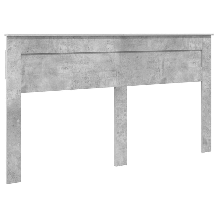 Cadru de pat Gri din beton 180 x 200 cm Lemn Ingineresc - WALTI WALTI
