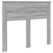 Cadru de pat cu sertar Gri Sonoma 120 x 190 cm Lemn Ingineresc - WALTI WALTI