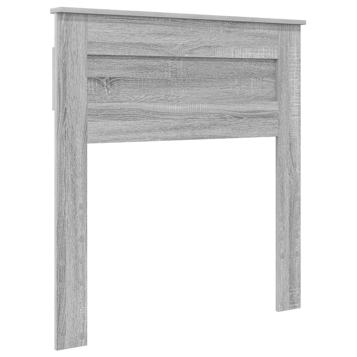 Cadru de pat cu sertar Gri Sonoma 100 x 200 cm Lemn Ingineresc - WALTI WALTI