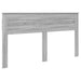 Pat cu storage cu sertar Gri Sonoma 200 x 200 cm Lemn compozit - WALTI WALTI