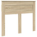 Pat cu storage Stejar Sonoma 135 x 190 cm Lemn compozit - WALTI WALTI