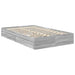 Cadru de pat cu sertar Gri Sonoma 100 x 200 cm Lemn compozit - WALTI WALTI