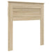 Cadru de pat cu sertar Stejar Sonoma 75 x 190 cm Lemn compozit - WALTI WALTI