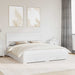 Cadru de pat cu sertar cu headboard cu depozitare Lemn compozit - WALTI WALTI