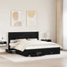 Cadru de pat cu sertar cu headboard cu depozitare Lemn compozit - WALTI WALTI