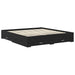 Cadru de pat cu sertar cu headboard cu depozitare Lemn compozit - WALTI WALTI