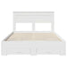 Cadru de pat cu sertar cu headboard cu depozitare Lemn compozit - WALTI WALTI