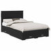 Cadru de pat cu sertar cu headboard cu depozitare Lemn compozit - WALTI WALTI