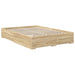 Cadru de pat cu sertar cu headboard cu depozitare Lemn compozit - WALTI WALTI