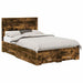 Cadru de pat cu sertar cu headboard cu depozitare Lemn compozit - WALTI WALTI
