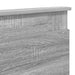 Cadru de pat Gri Sonoma 200 x 200 cm Lemn de pin masiv - WALTI WALTI