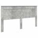 Cadru de pat cu headboard Beton 180 x 200 cm Lemn de pin masiv - WALTI WALTI
