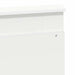 Cadru de pat cu headboard Negru 140 x 190 cm Lemn de pin masiv - WALTI WALTI