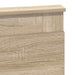 Cadru de pat cu headboard Beton 140 x 190 cm Lemn de pin masiv - WALTI WALTI