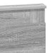 Cadru de pat Gri Sonoma 135 x 190 cm Lemn de pin masiv - WALTI WALTI