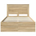 Cadru de pat cu headboard Sonoma 120 x 190 cm Lemn de pin masiv - WALTI WALTI