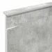 Cadru de pat Gri Concret 100 x 200 cm Lemn de pin masiv - WALTI WALTI