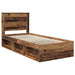 Cadru de pat Lemn vechi 90 x 200 cm Lemn de pin masiv - WALTI WALTI