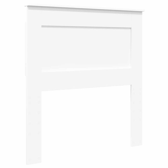 Cadru de pat cu sertar Manual Alb 75 x 190 cm Lemn compozit - WALTI WALTI