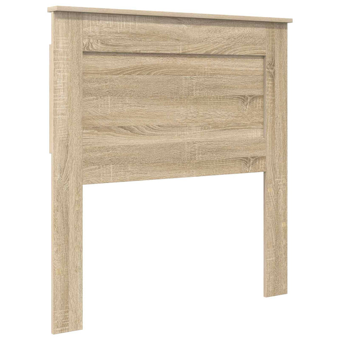 Cadru de pat cu sertar Stejar Sonoma 75 x 190 cm Lemn compozit - WALTI WALTI