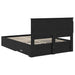 Cadru de pat cu sertar cu headboard cu depozitare Lemn compozit - WALTI WALTI