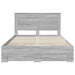 Cadru de pat cu sertar cu headboard cu depozitare Lemn compozit - WALTI WALTI
