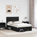Cadru de pat cu sertar cu headboard cu depozitare Lemn compozit - WALTI WALTI