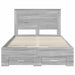 Cadru de pat cu sertar cu headboard cu depozitare Lemn compozit - WALTI WALTI