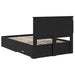 Cadru de pat cu sertar cu headboard cu depozitare Lemn compozit - WALTI WALTI