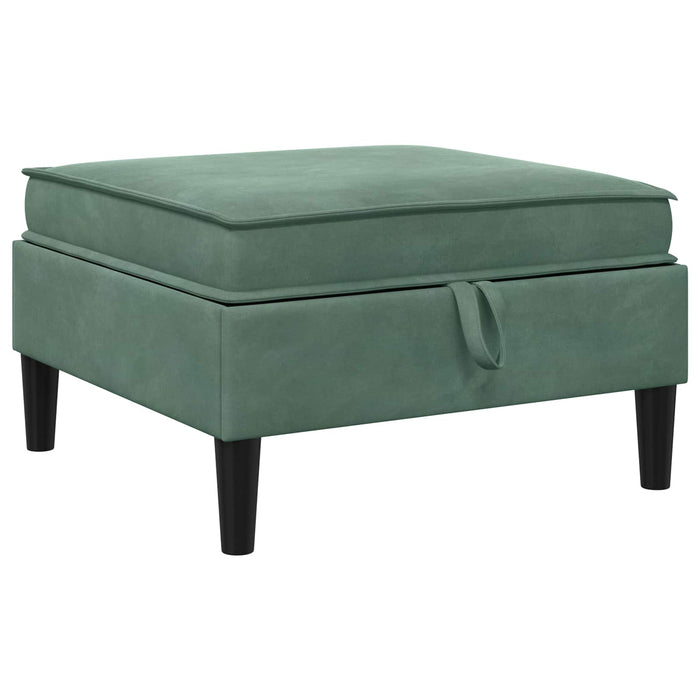 Set de mobilier pentru living 5 pcs Verde Mării Catifea WALTI