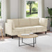 Set de mobilier pentru living 3 pcs Crem Țesătură - WALTI WALTI
