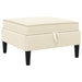 Set de mobilier pentru living 5 pcs Crem Țesătură - WALTI WALTI