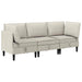 Set de mobilier pentru living 3 pcs Ovăz Țesătură - WALTI WALTI