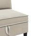 Set de mobilier pentru living 4 pcs Ovăz Țesătură - WALTI WALTI