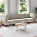 Set de mobilier pentru living 4 pcs Ovăz Țesătură - WALTI WALTI
