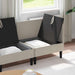 Set de mobilier pentru living 4 pcs Ovăz Țesătură - WALTI WALTI